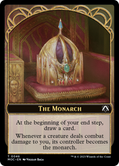 The Monarch // Shapeshifter Double-Sided Token [March of the Machine Commander Tokens] | GrognardGamesBatavia