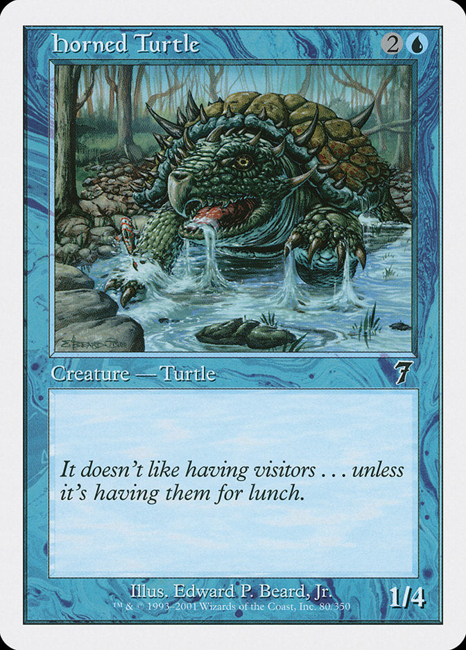 Horned Turtle [Seventh Edition] | GrognardGamesBatavia