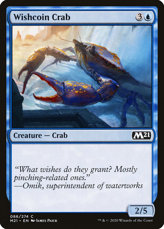 Wishcoin Crab [Core Set 2021] | GrognardGamesBatavia