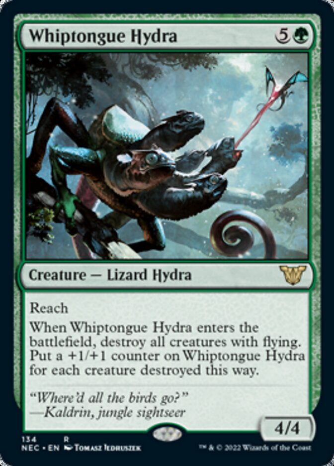 Whiptongue Hydra [Kamigawa: Neon Dynasty Commander] | GrognardGamesBatavia