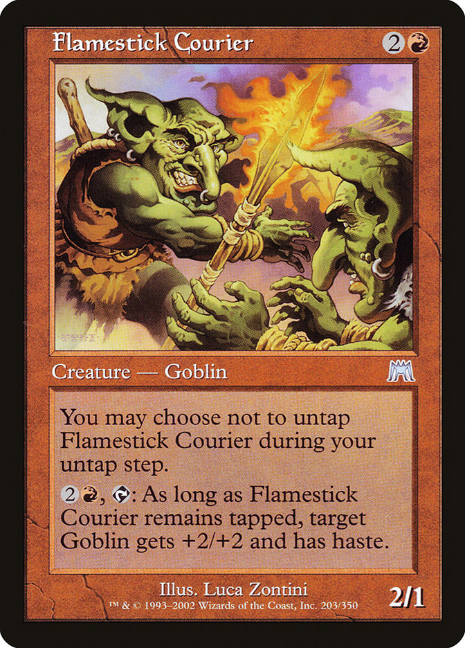 Flamestick Courier [Onslaught] | GrognardGamesBatavia