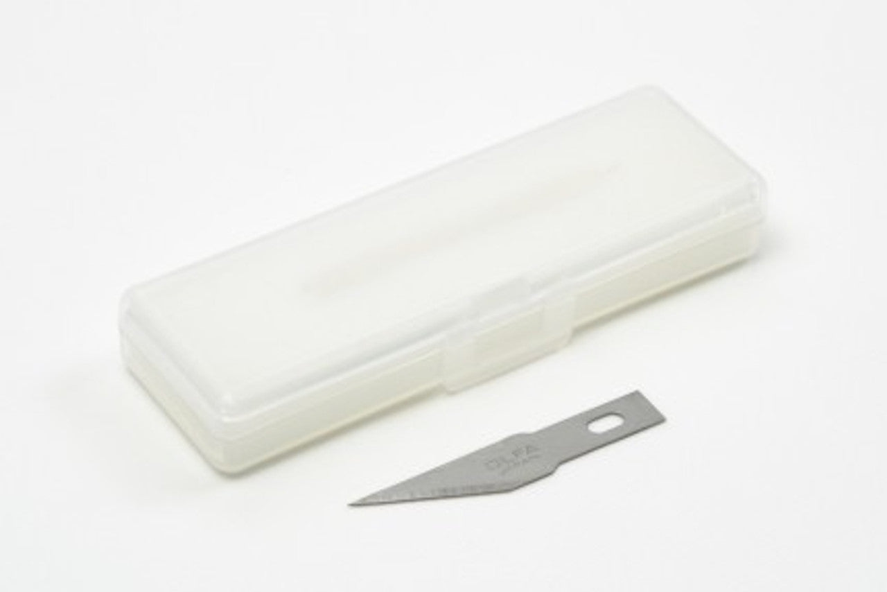 Tamiya 74099 Modeler's Knife Pro Blades Straight (5) | GrognardGamesBatavia