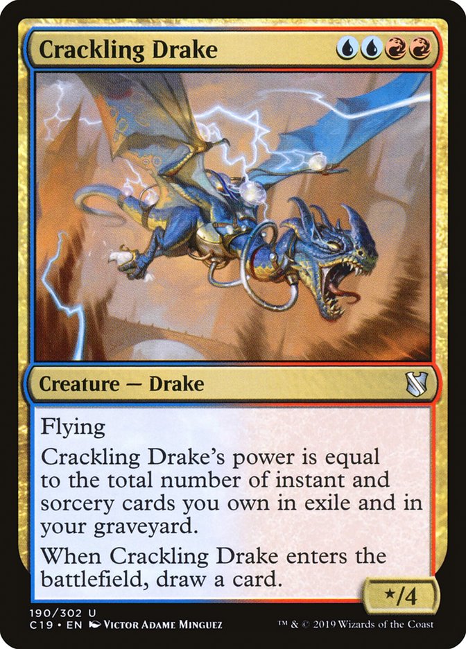 Crackling Drake [Commander 2019] | GrognardGamesBatavia