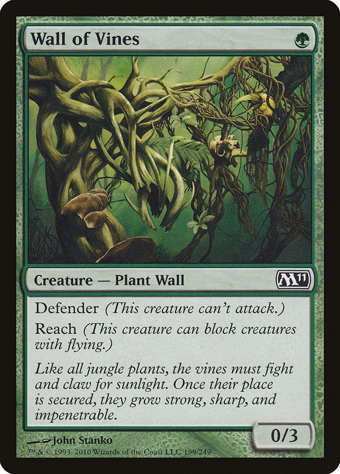 Wall of Vines [Magic 2011] | GrognardGamesBatavia