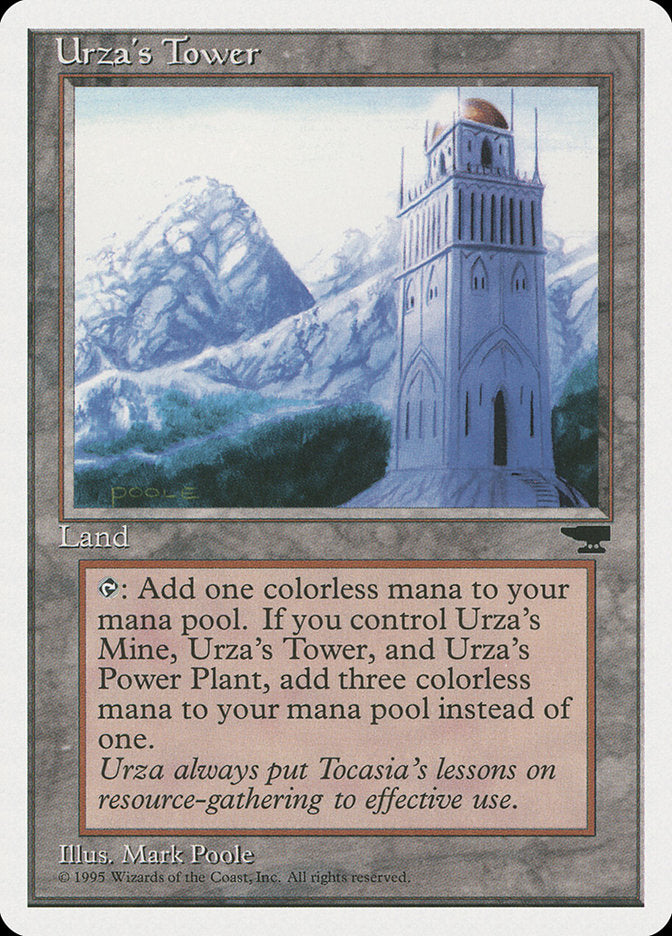 Urza's Tower (Mountains) [Chronicles] | GrognardGamesBatavia