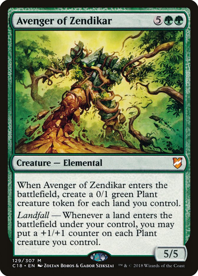 Avenger of Zendikar [Commander 2018] | GrognardGamesBatavia