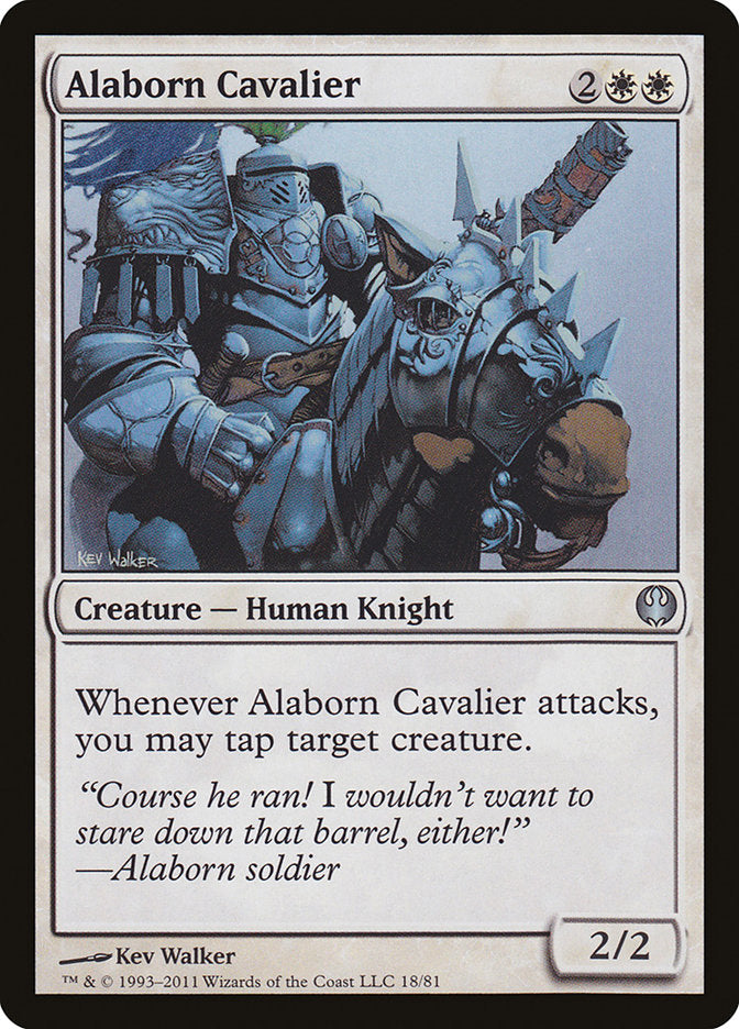 Alaborn Cavalier [Duel Decks: Knights vs. Dragons] | GrognardGamesBatavia