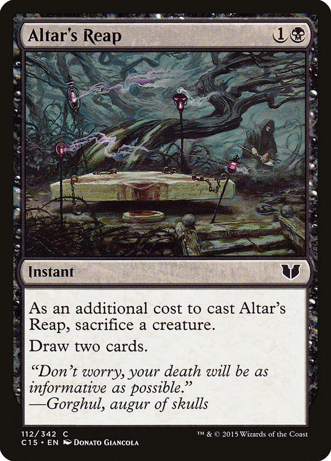 Altar's Reap [Commander 2015] | GrognardGamesBatavia