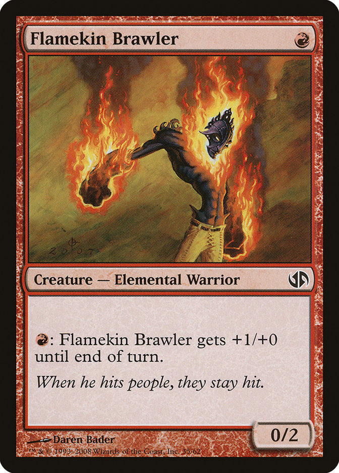 Flamekin Brawler [Duel Decks: Jace vs. Chandra] | GrognardGamesBatavia