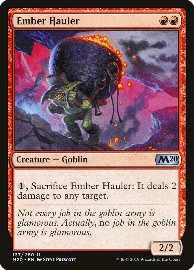 Ember Hauler [Core Set 2020] | GrognardGamesBatavia