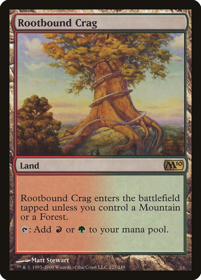 Rootbound Crag [Magic 2010] | GrognardGamesBatavia