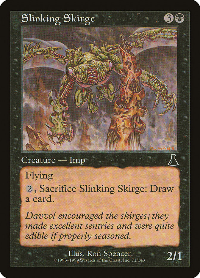 Slinking Skirge [Urza's Destiny] | GrognardGamesBatavia