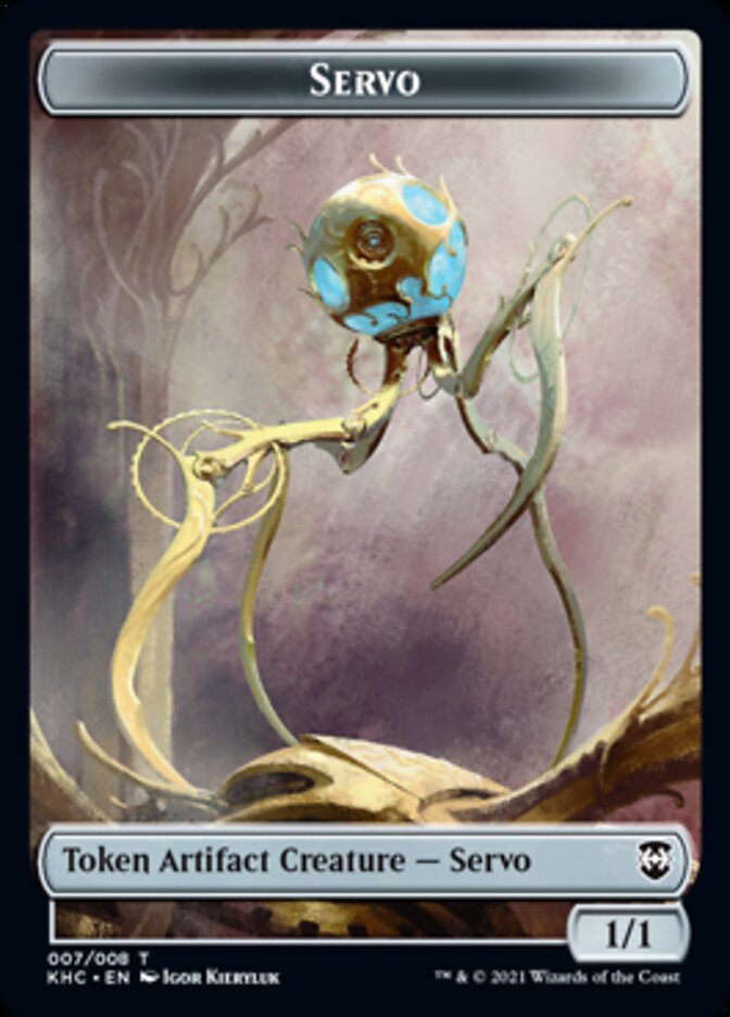 Servo Token [Kaldheim Commander Tokens] | GrognardGamesBatavia