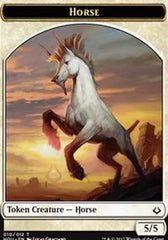 Horse // Zombie Double-Sided Token [Hour of Devastation Tokens] | GrognardGamesBatavia