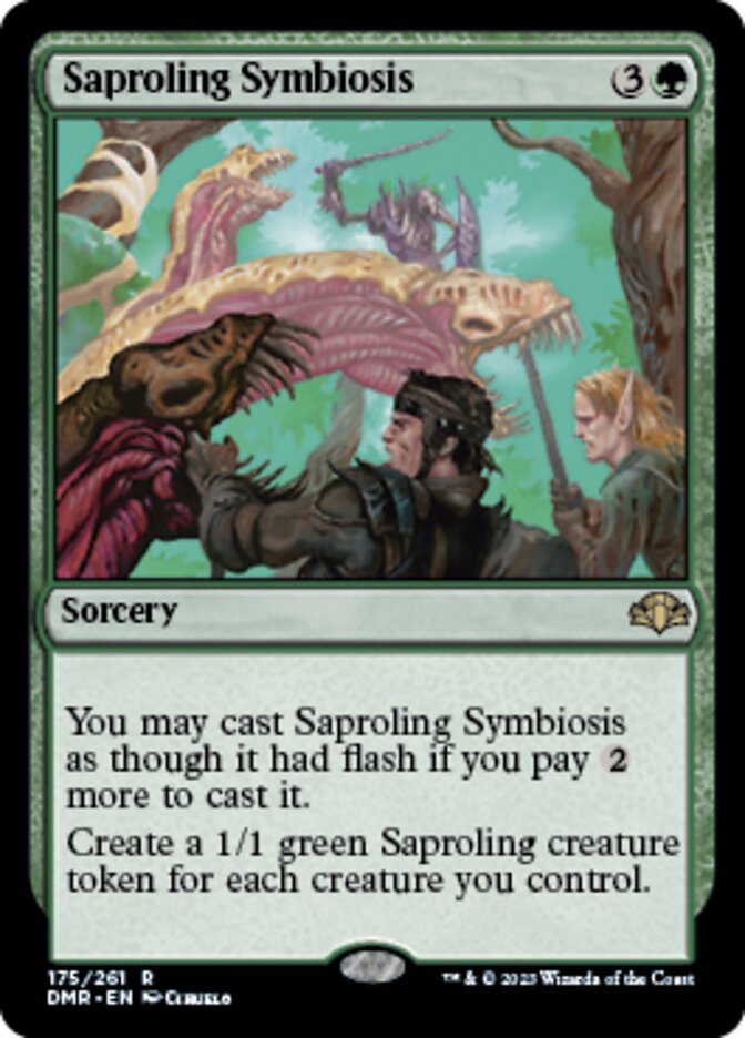 Saproling Symbiosis [Dominaria Remastered] | GrognardGamesBatavia