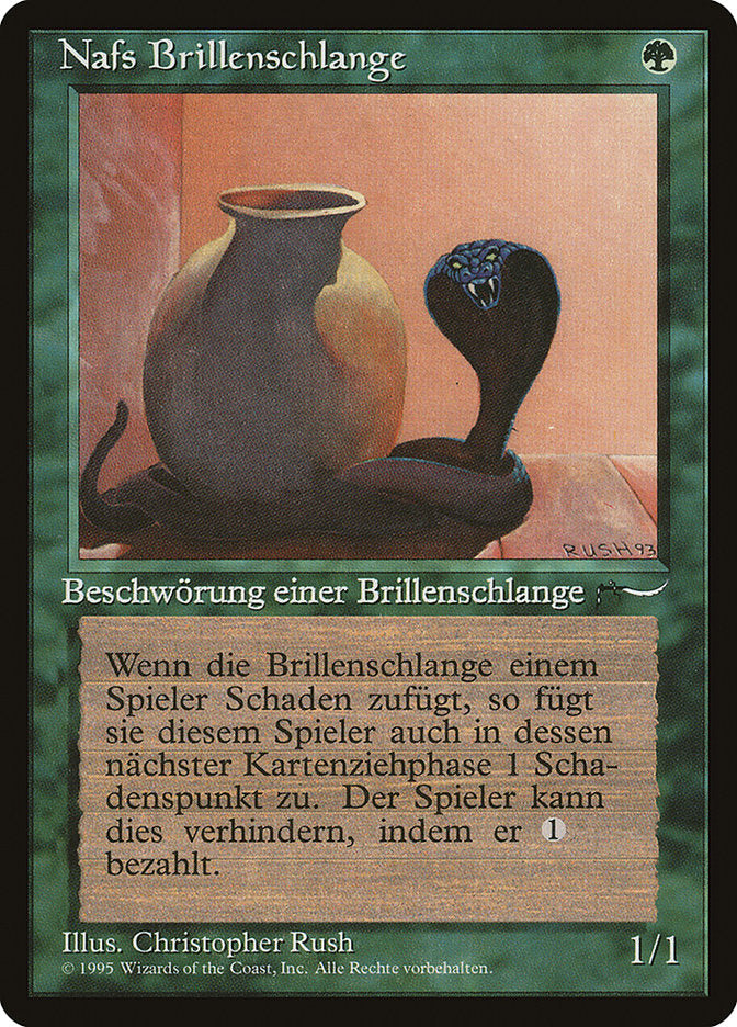 Nafs Asp (German) - "Nafs Brillenschlange" [Renaissance] | GrognardGamesBatavia