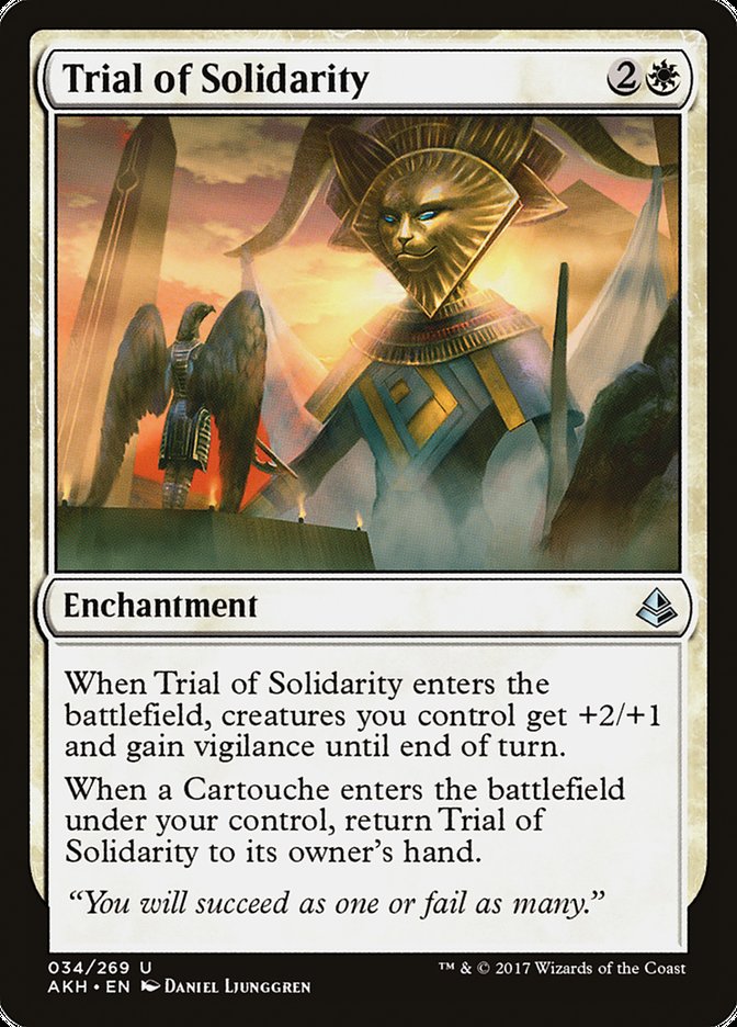 Trial of Solidarity [Amonkhet] | GrognardGamesBatavia