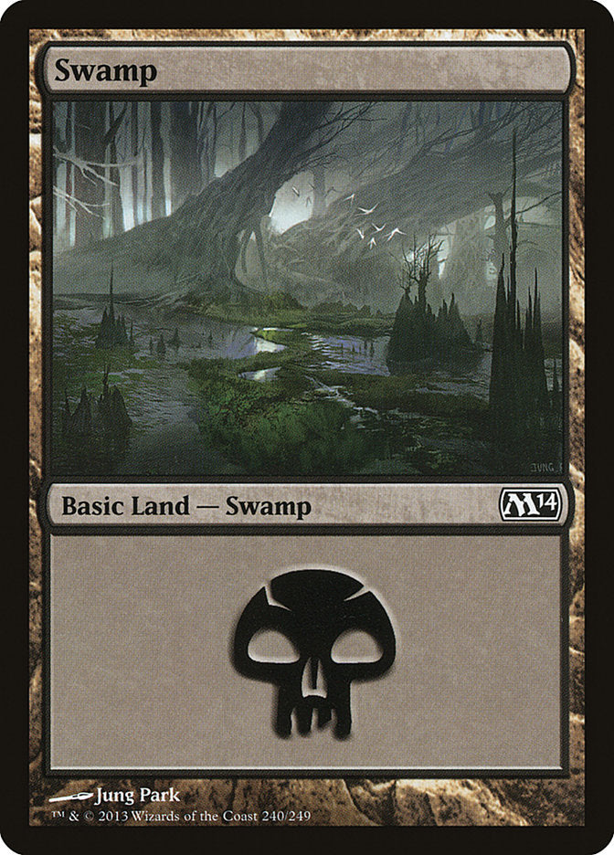 Swamp (240) [Magic 2014] | GrognardGamesBatavia