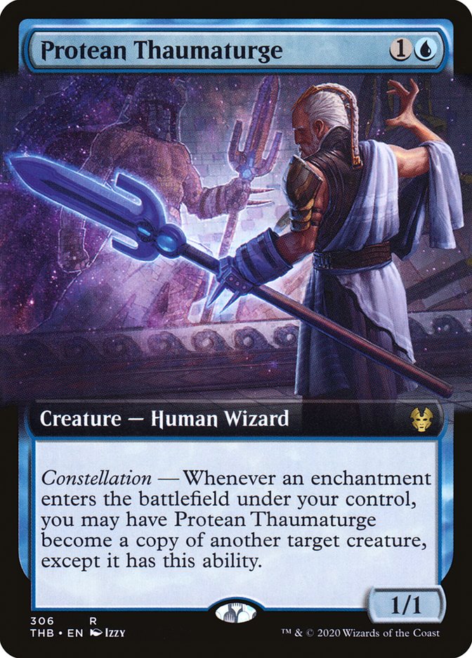 Protean Thaumaturge (Extended Art) [Theros Beyond Death] | GrognardGamesBatavia