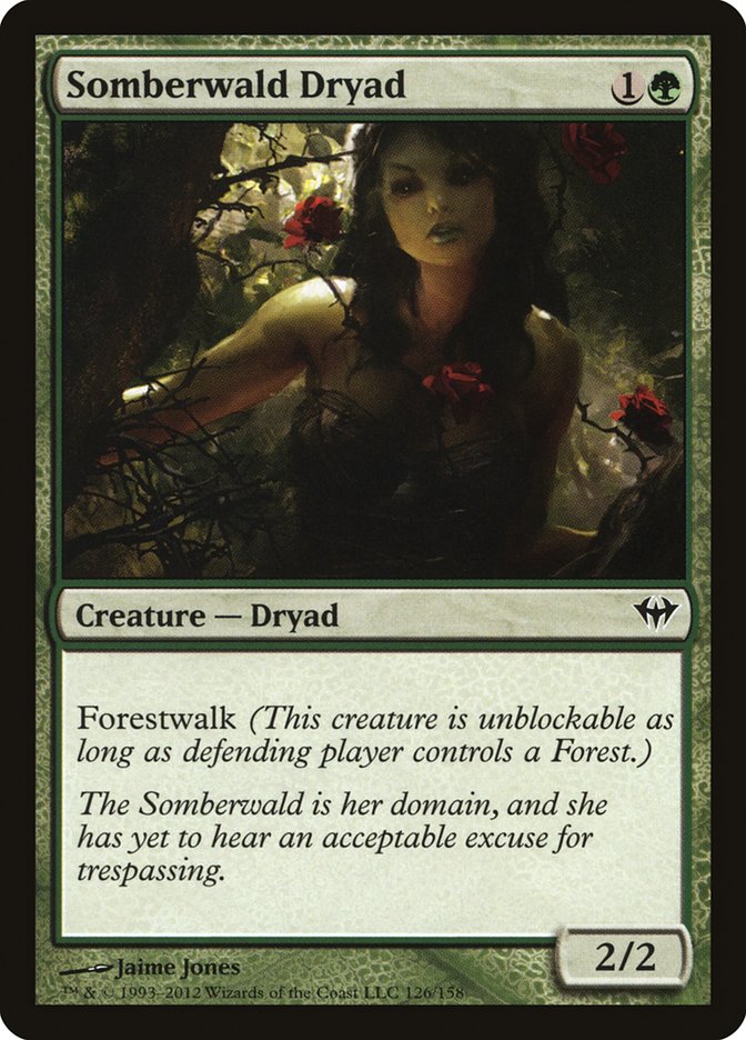 Somberwald Dryad [Dark Ascension] | GrognardGamesBatavia