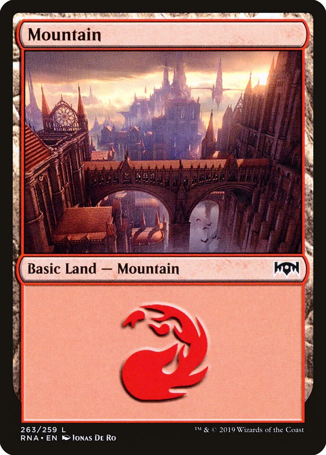 Mountain (263) [Ravnica Allegiance] | GrognardGamesBatavia