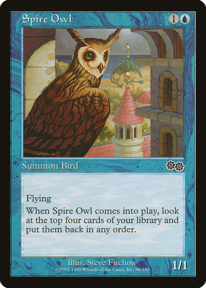 Spire Owl [Urza's Saga] | GrognardGamesBatavia