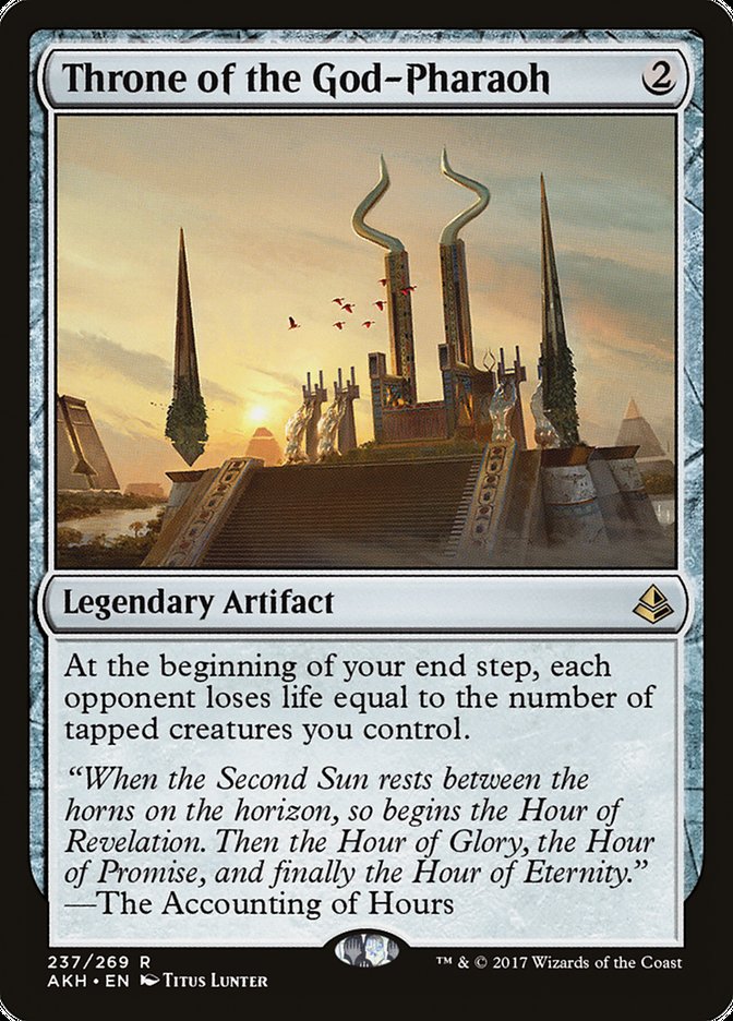 Throne of the God-Pharaoh [Amonkhet] | GrognardGamesBatavia