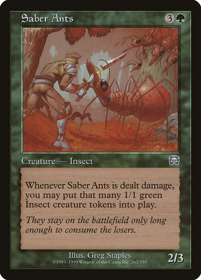 Saber Ants [Mercadian Masques] | GrognardGamesBatavia