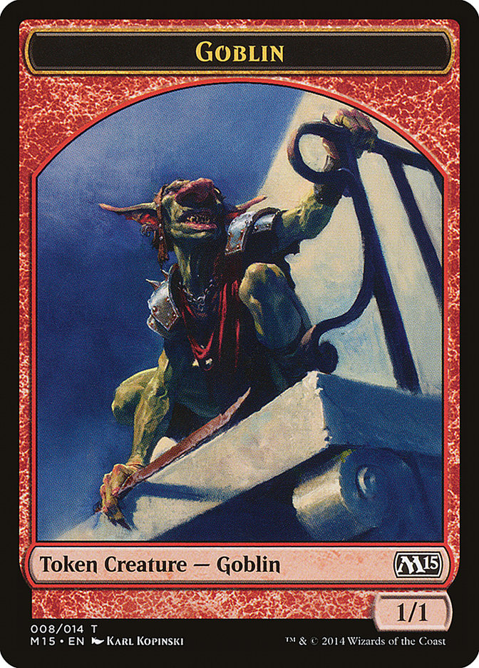 Goblin Token [Magic 2015 Tokens] | GrognardGamesBatavia