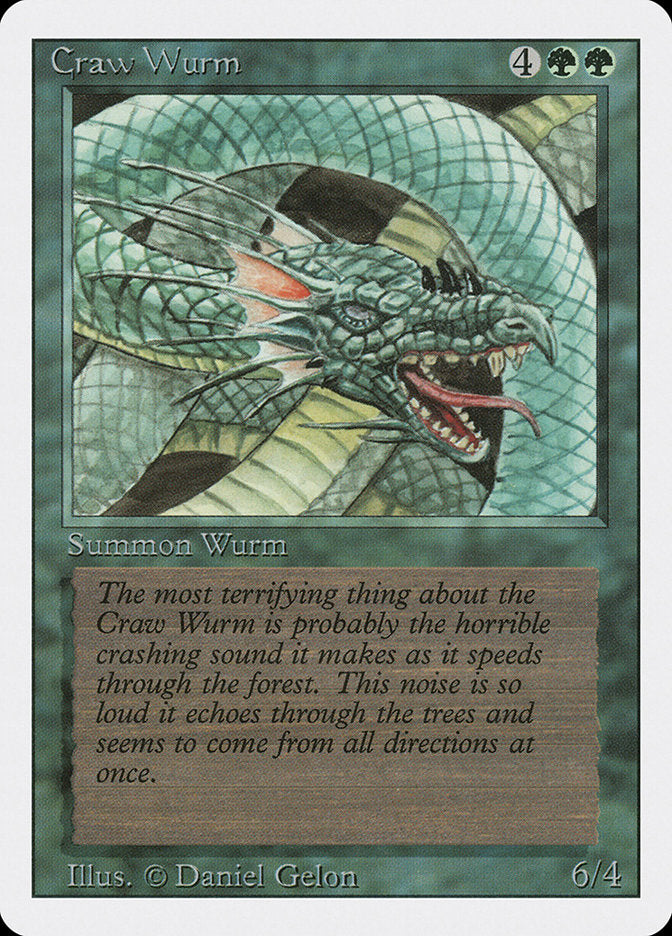 Craw Wurm [Revised Edition] | GrognardGamesBatavia