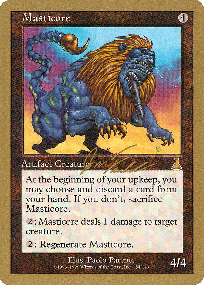 Masticore (Jon Finkel) [World Championship Decks 2000] | GrognardGamesBatavia