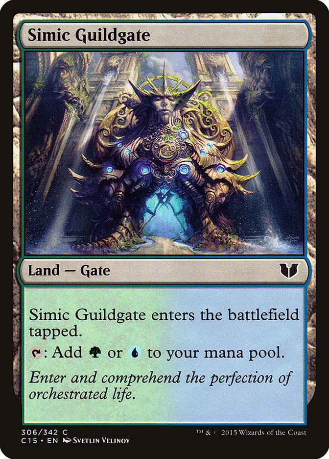 Simic Guildgate [Commander 2015] | GrognardGamesBatavia