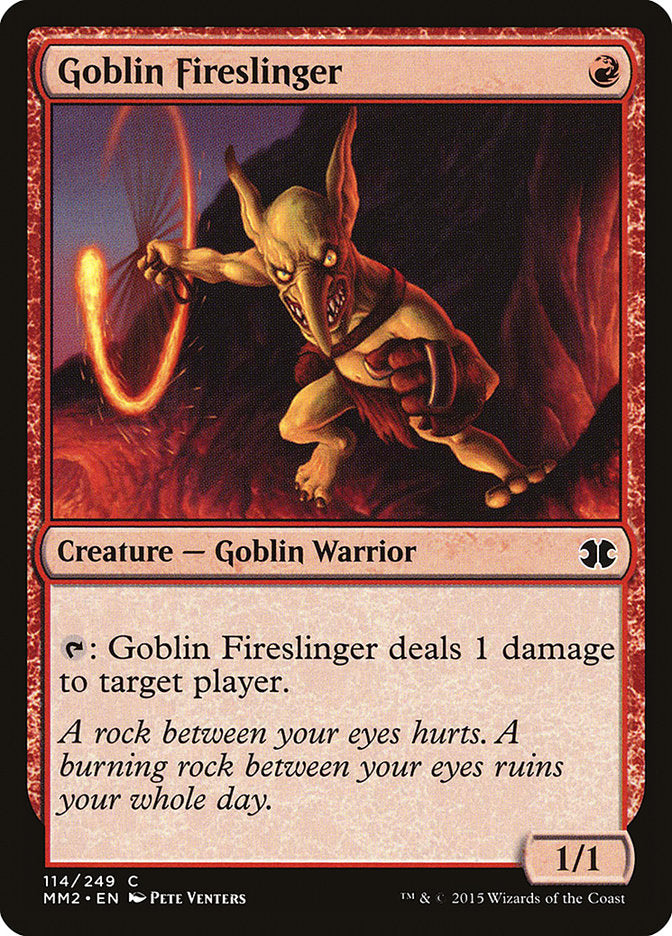 Goblin Fireslinger [Modern Masters 2015] | GrognardGamesBatavia