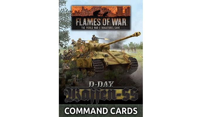 Flames of War: D-Day Waffen-SS Command Cards | GrognardGamesBatavia