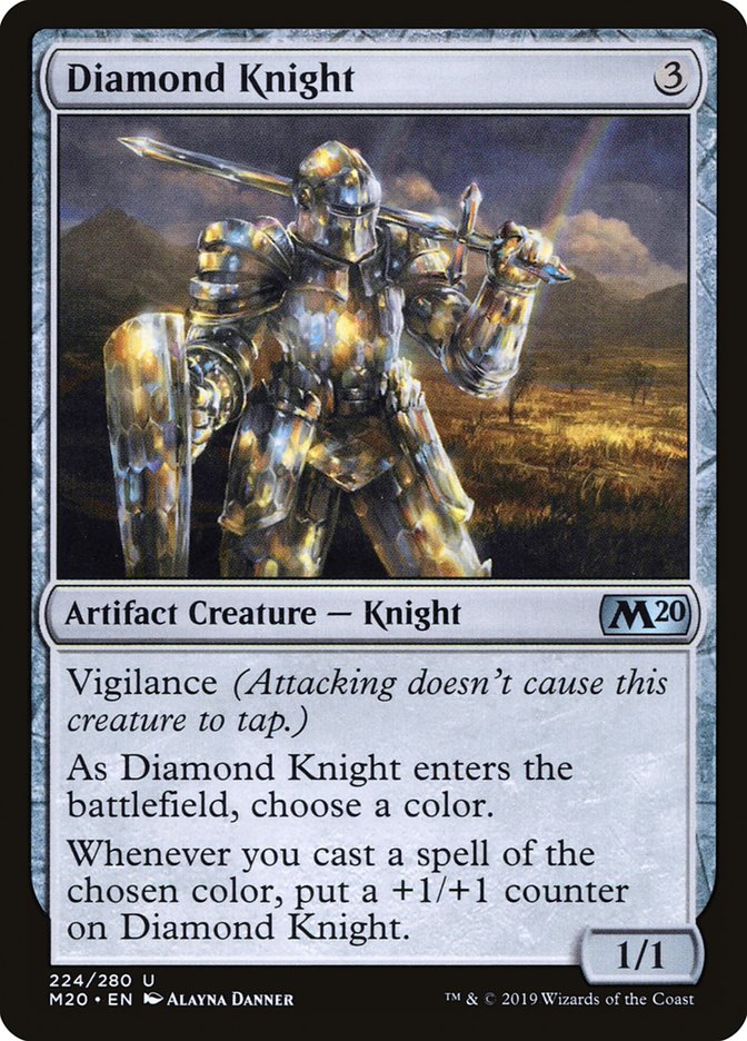 Diamond Knight [Core Set 2020] | GrognardGamesBatavia