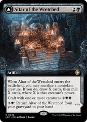 Altar of the Wretched // Wretched Bonemass (Extended Art) [The Lost Caverns of Ixalan Commander] | GrognardGamesBatavia