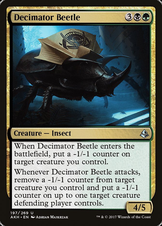 Decimator Beetle [Amonkhet] | GrognardGamesBatavia