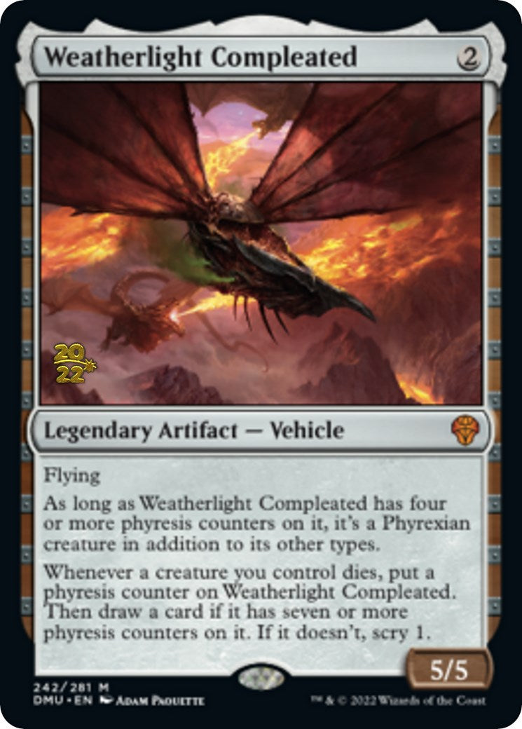 Weatherlight Compleated [Dominaria United Prerelease Promos] | GrognardGamesBatavia