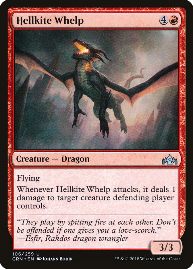 Hellkite Whelp [Guilds of Ravnica] | GrognardGamesBatavia