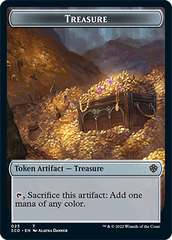 Treasure // Treasure Double-Sided Token [Starter Commander Decks] | GrognardGamesBatavia