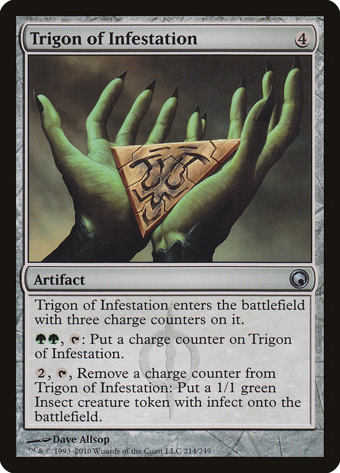 Trigon of Infestation [Scars of Mirrodin] | GrognardGamesBatavia