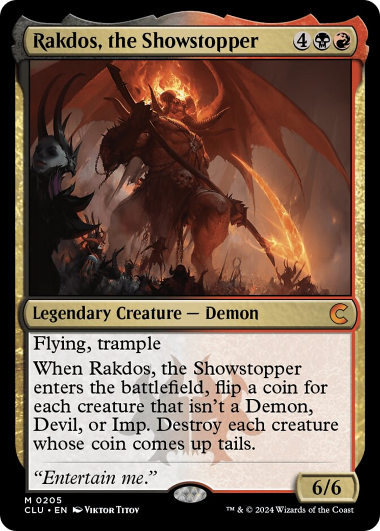 Rakdos, the Showstopper [Ravnica: Clue Edition] | GrognardGamesBatavia