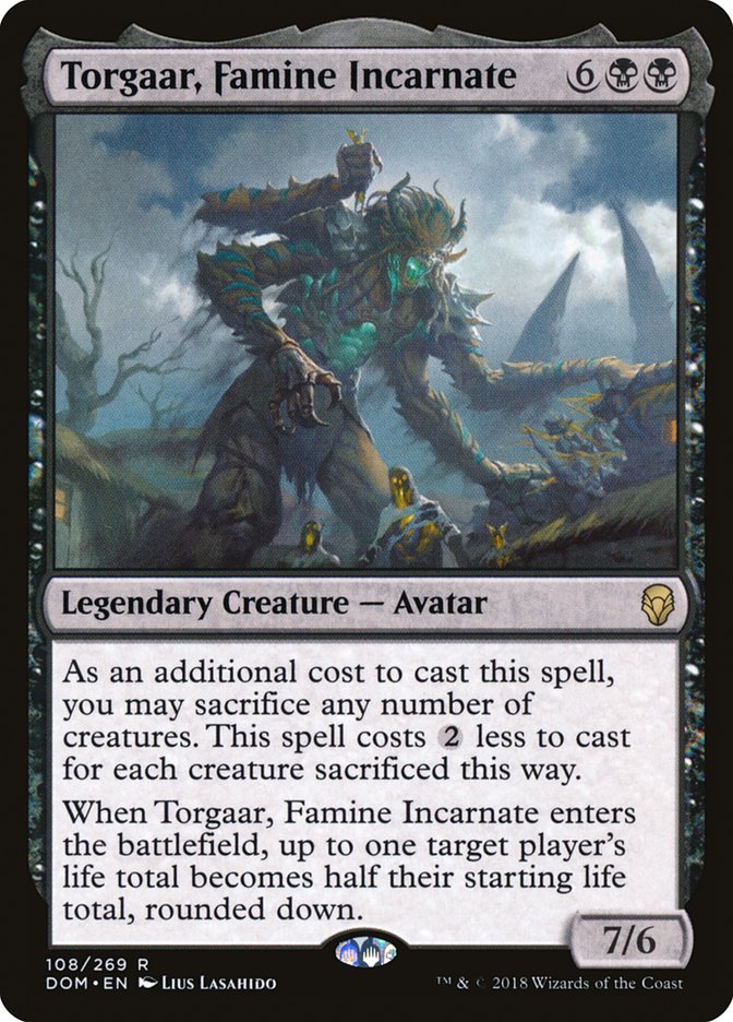 Torgaar, Famine Incarnate [Dominaria] | GrognardGamesBatavia