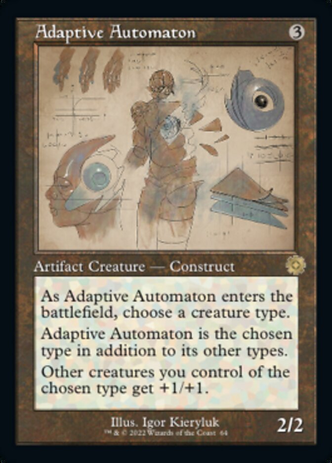 Adaptive Automaton (Retro Schematic) [The Brothers' War Retro Artifacts] | GrognardGamesBatavia