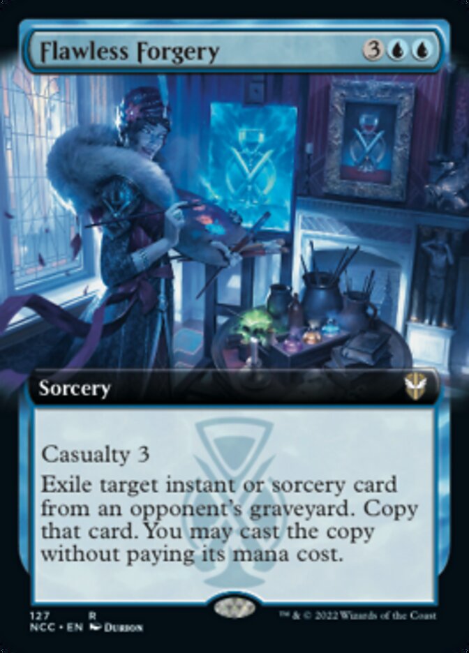 Flawless Forgery (Extended Art) [Streets of New Capenna Commander] | GrognardGamesBatavia