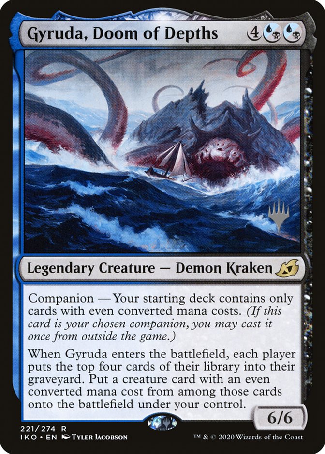 Gyruda, Doom of Depths (Promo Pack) [Ikoria: Lair of Behemoths Promos] | GrognardGamesBatavia