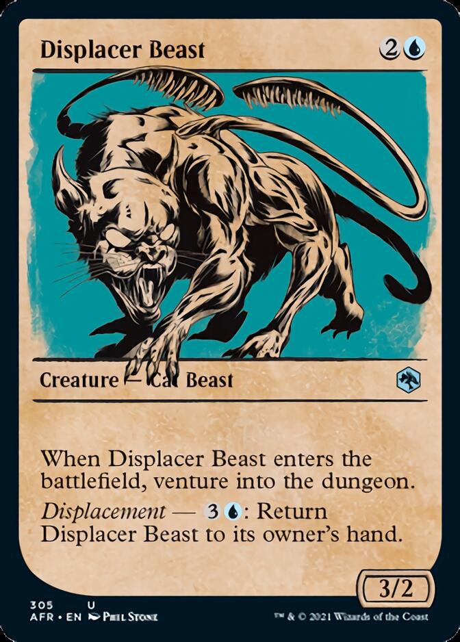 Displacer Beast (Showcase) [Dungeons & Dragons: Adventures in the Forgotten Realms] | GrognardGamesBatavia