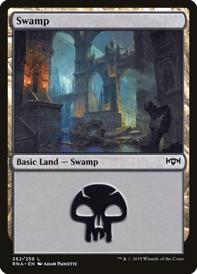 Swamp (262) [Ravnica Allegiance] | GrognardGamesBatavia