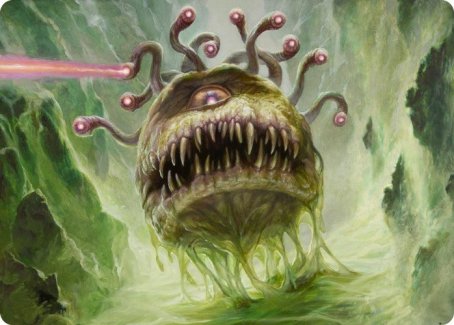 Beholder Art Card [Dungeons & Dragons: Adventures in the Forgotten Realms Art Series] | GrognardGamesBatavia