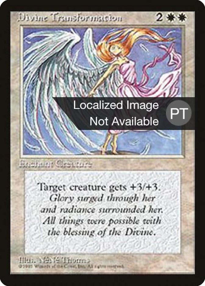 Divine Transformation [Fourth Edition (Foreign Black Border)] | GrognardGamesBatavia